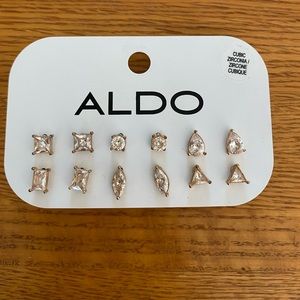 Aldo CZ Earrings Set